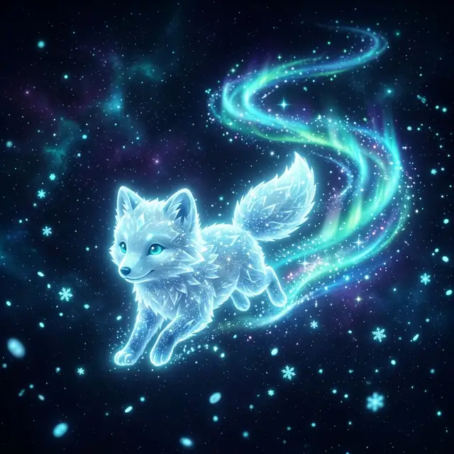Auror the arctic fox